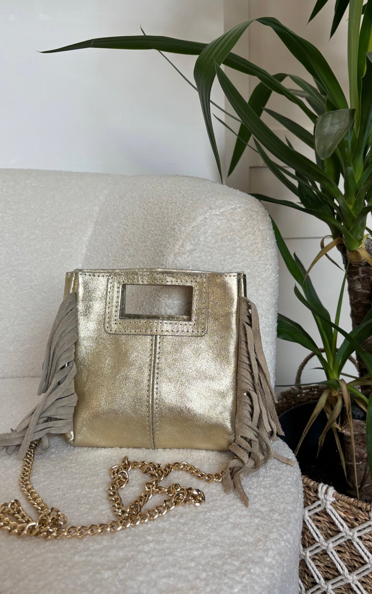 Sac à main en cuir