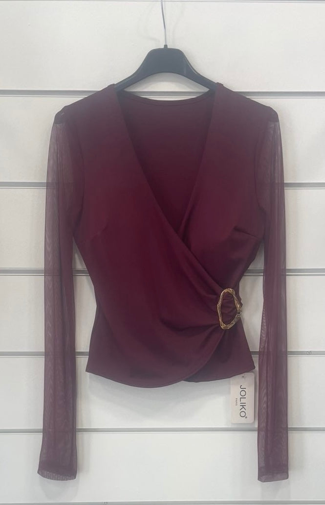 t-shirt manche longues transparentes