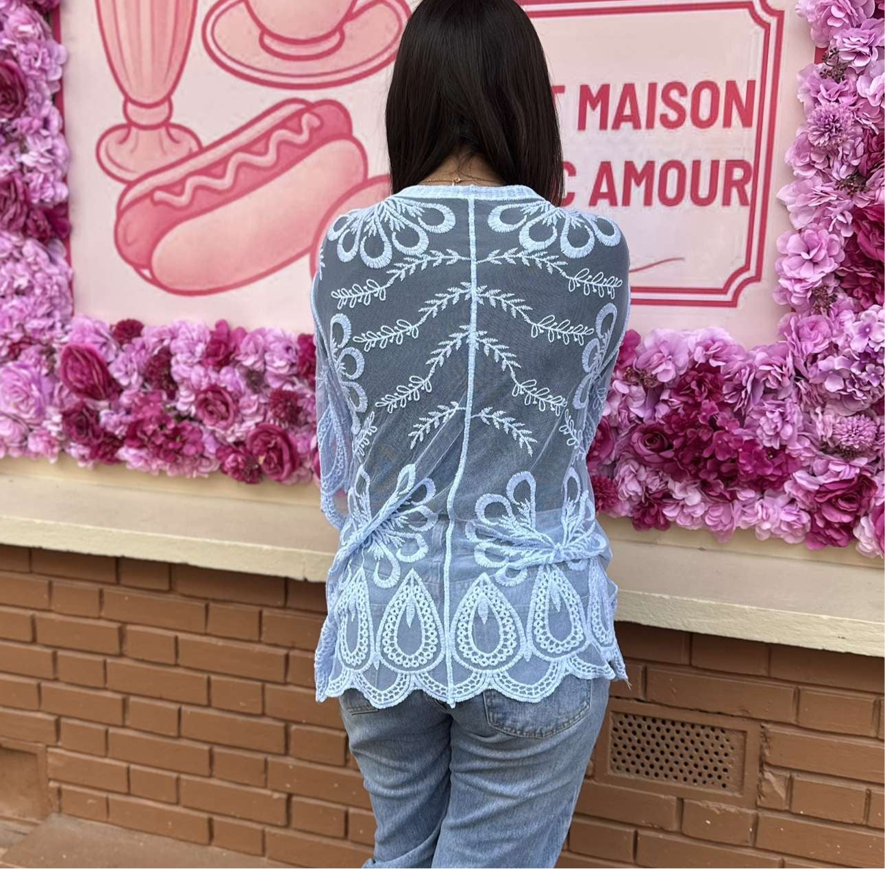 Gilet brodé