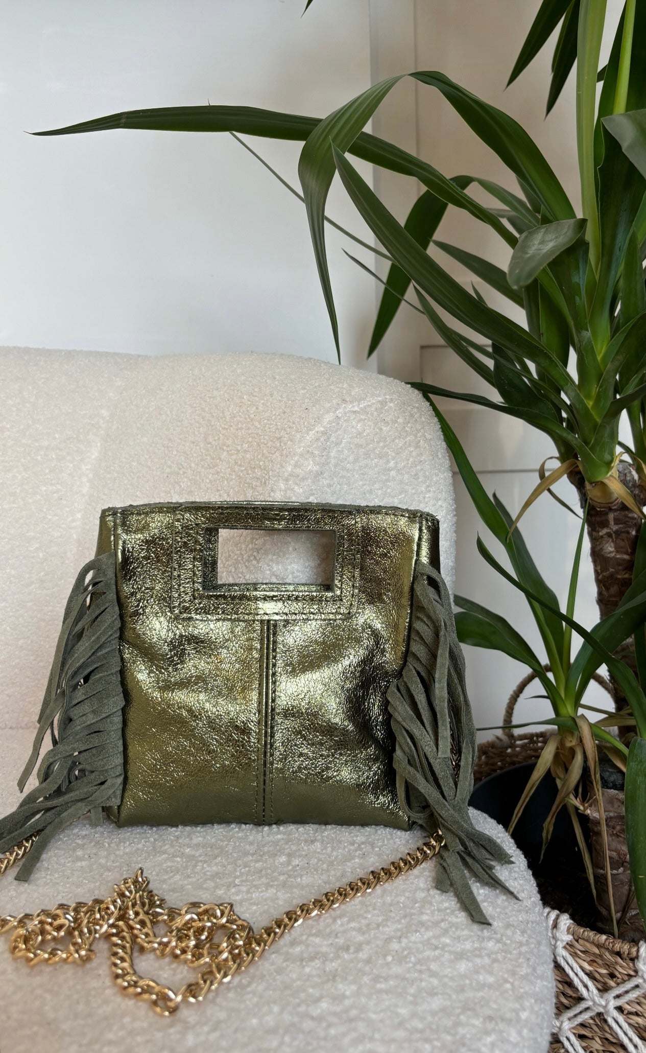 Sac à main en cuir
