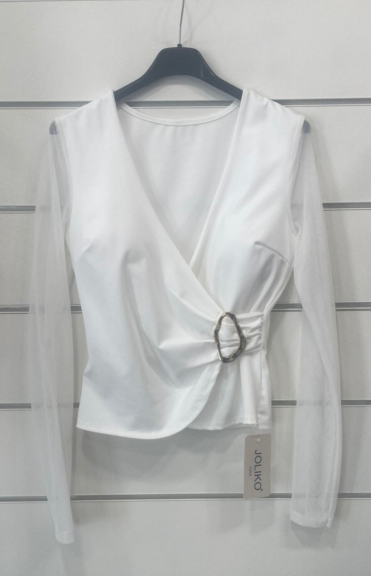 t-shirt manche longues transparentes