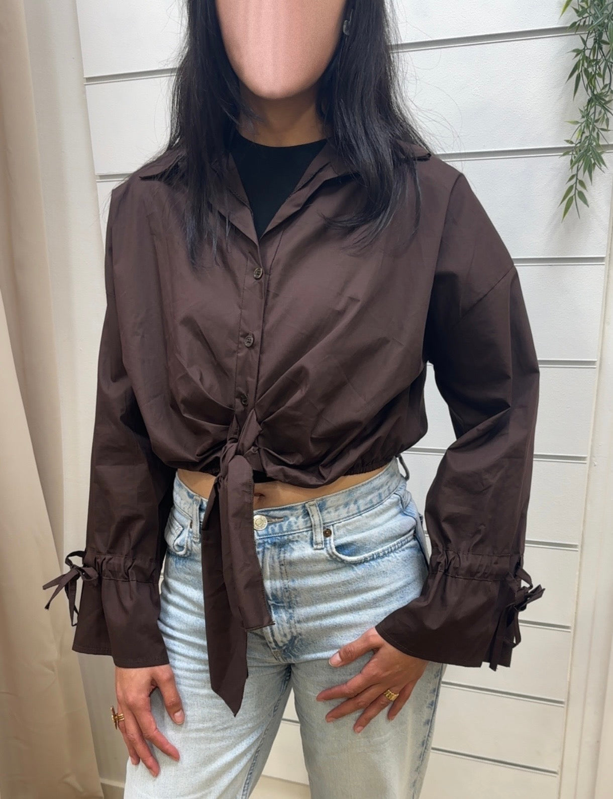 Chemise courte