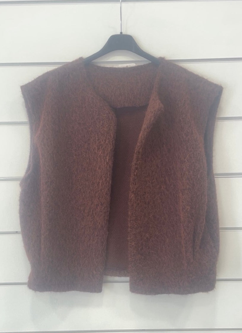 gilet sans manche molletonner