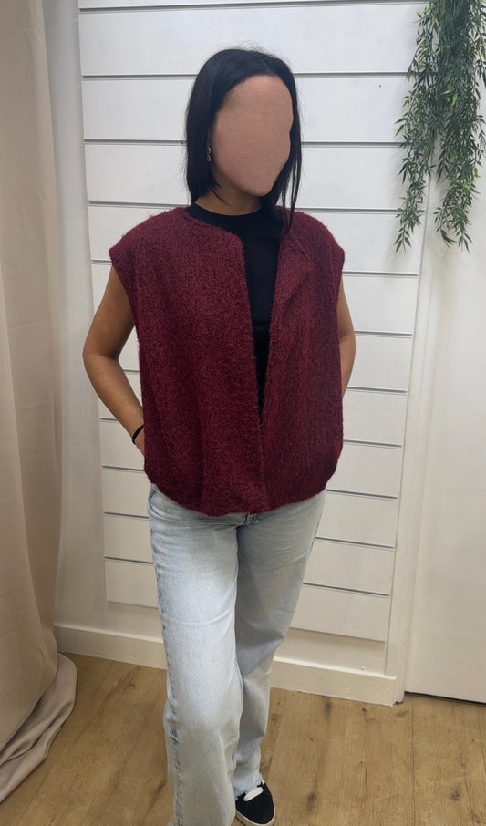 gilet sans manche molletonner