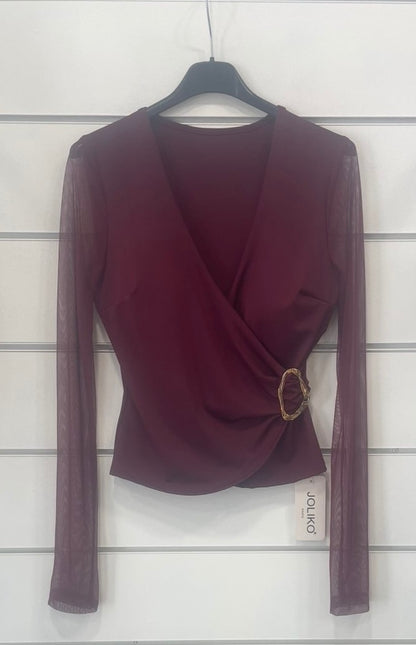 t-shirt manche longues transparentes