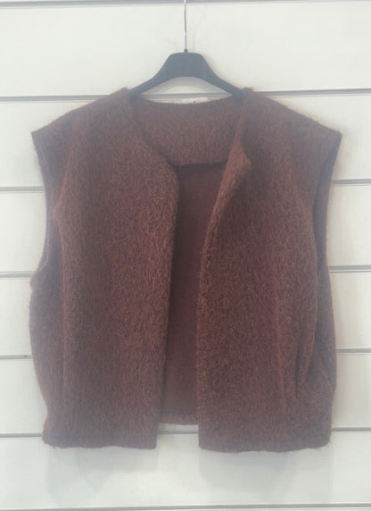 gilet sans manche molletonner